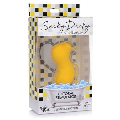 Introducing the Inmi Shegasm Sucky Ducky Yellow: The Ultimate Clit Sucking Duck Vibrator for Women