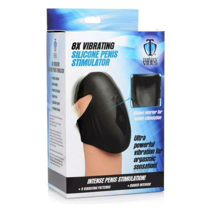 T4m 8x Vibe Silicone Penis Sleeve Black

Introducing the SensaPleasure T4m 8x Vibe Silicone Penis Sleeve - Model T4m8x-01B: The Ultimate Male Pleasure Enhancer in Black! - Adult Naughty Store