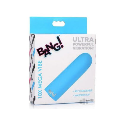Bang 10x Recharge Vibe Bullet Blue: The Ultimate Intense Pleasure Experience
