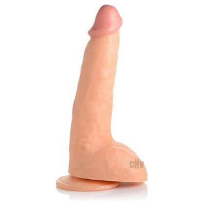 Master Cock's Beefy Brad 9-Inch Realistic Dildo with Suction Cup - Ultimate Pleasure for All Genders - Lifelike Design with Balls - Latex-Free PVC - Dark Brown - Adult Naughty Store