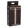 Introducing the Luxe Pleasure Charmed 7x Vibrating Necklace - Rose Gold - Adult Naughty Store