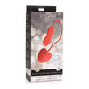 Shegasm Love On Me Red Dual Stimulation Clit Sucker and Vibrating Egg - Model SMR-1001 - For Women - Intense Pleasure for Clitoral and Vaginal Stimulation - Adult Naughty Store