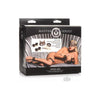 Introducing the Wild Sex Jaguar Print 7 Piece Bondage Set for All Genders - Unleash Your Inner Hunter! - Adult Naughty Store