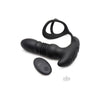 Introducing the Thunder P Thrust Vibe W-cock Ball Strap: The Ultimate Pleasure Package for Men's Backdoor Delight - Adult Naughty Store