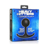 Heavy Hitters Comfort Plugs 4.4 - Premium Silicone Anal Training Plug for Men and Women - Model HH-CP4.4 - Intense Pleasure and Sensation - Sleek Black - Adult Naughty Store