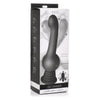 Introducing the Inmi Black Shaker 3X Silicone Thrusting Stimulator - The Ultimate Pleasure Machine for Prostate and G-Spot Stimulation