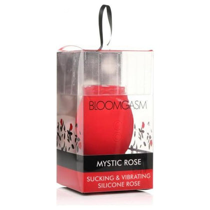 Bloomgasm Mystic Rose Red Silicone Suction and Vibration Clitoral Stimulator