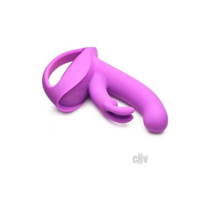 Inmi Come Hither Rocker Purple - Premium Silicone G-Spot and Clitoral Vibrator for Women - Adult Naughty Store