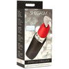 Shegasm Pocket Pucker Lipstick Vibrator - Model Pocket Pucker 101 - Unisex Clit and Nipple Pleasure Toy - Red - Adult Naughty Store