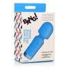 Bang 10x Mini Silicone Wand Blue - The Ultimate Pleasure Companion for Discreet Hedonists