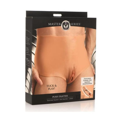 Silicone Sensations: Introducing the Sensual Pleasure Panties - Model SPP-01, Designed for Gender Exploration, Intimate Connection, and Erotic Delights in Beautiful Black - Adult Naughty Store