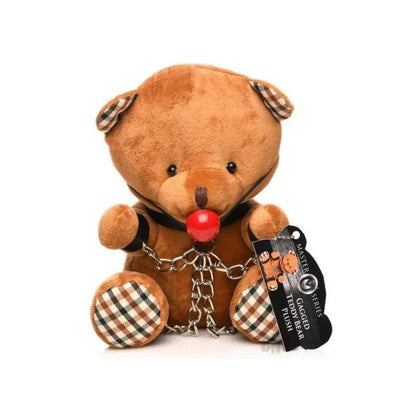 Introducing the Gagged Teddy Bear Brown: A Captivating Bondage Plush Toy for Submissive Pleasure (Model: GTB-001)