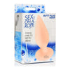 Introducing the Sensual Pleasures Collection: Sex On A Rope Butt Plug Soap - Model X3, Unisex, Anal Pleasure, Peach