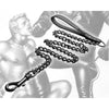 Tom of Finland Gun Metal Leash - Model XYZ123 - Unisex - Versatile Pleasure - Gunmetal Grey - Adult Naughty Store