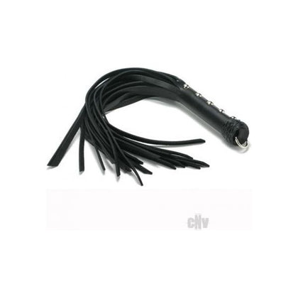 Strict Leather Beginner Leather Flogger - Model SLB-20 - Unisex - Sensual Impact Play - Black