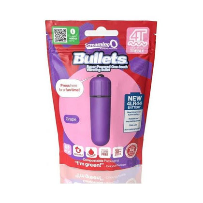 Screaming O 4T Bullet Grape - Powerful Waterproof Vibrating Bullet for Enhanced Pleasure

Introducing the Screaming O 4T Bullet Grape - The Ultimate Waterproof Vibrating Bullet for Enhanced P - Adult Naughty Store