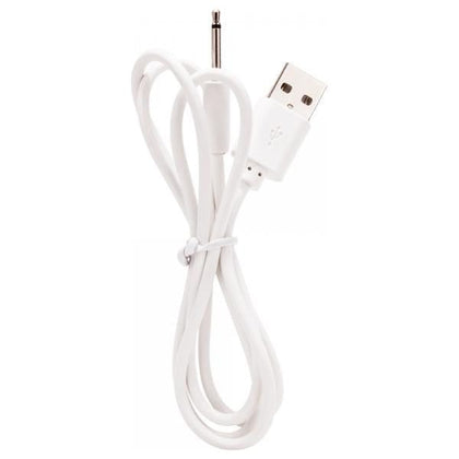 Screaming O Recharge Charging Cable - USB Replacement Cable for Charged Vibrating Rings, Vibes, and Massagers - Unisex Pleasure - White