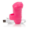 Introducing the Charged Fing O Vooom Mini Vibe Pink: The Ultimate Finger-Powered Pleasure Experience! - Adult Naughty Store