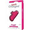 Introducing the Charged Fing O Vooom Mini Vibe Pink: The Ultimate Finger-Powered Pleasure Experience! - Adult Naughty Store