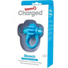 Introducing the Charged Skooch Ring Blue Vibrating Cock Ring: The Ultimate Pleasure Enhancer for Him and Her - Adult Naughty Store