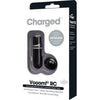 Introducing the Charged Vooom Remote Control Bullet Vibrator in Black: The Ultimate Pleasure Powerhouse