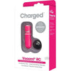 Introducing the Charged Vooom RC Pink Remote Control Bullet Vibrator - The Ultimate Pleasure Upgrade for All Genders! - Adult Naughty Store