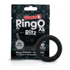 Screaming O Ringo Ritz XL Black Liquid Silicone Cock Ring for Enhanced Pleasure - Model RZXL-001 - Male - Intimate Area Stimulation - Black - Adult Naughty Store