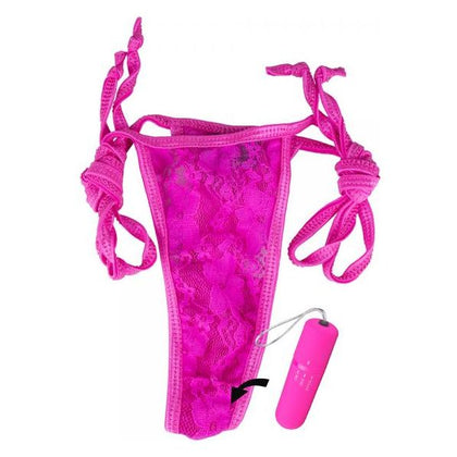 Introducing the SensaSilk™ Secret Pleasure Remote Control Panty Vibe - Pink O-S