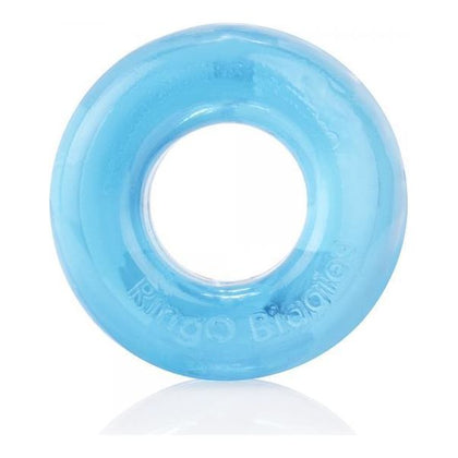 Ringo Biggies Blue Thick Cock Ring - Premium SEBS Lab Tested Body Safe Male Pleasure Enhancer