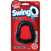 Screaming O SwingO Curve Reversible Cock Ring - Model SBCR-001 - Male - Enhances Pleasure and Performance - Black - Adult Naughty Store