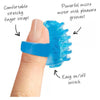 Fingo Tips Blue Fingertip Vibrator: The Ultimate Pleasure Companion for Intimate Moments - Adult Naughty Store