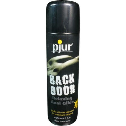 Back Door Relaxing Anal Glide Silicone Lubricant 8.5 Ounce - The Ultimate Pleasure Enhancer for Men's Anal Intimacy
