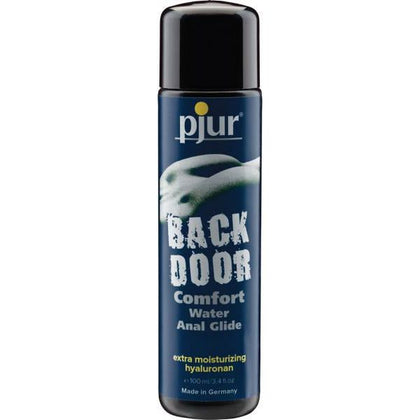 Back Door Comfort Water Base Anal Glide 3.4 Ounce - Premium Water-Based Lubricant for Intense Anal Pleasure - Model BD-340 - Gender Neutral - Long-Lasting & Non-Sticky - Hyaluronic Acid Infused - Odorless & Condom-Safe - Clear