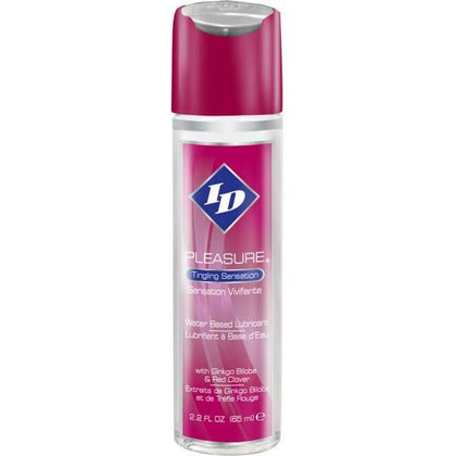 I-D Pleasure Tingling Sensation Water Based Lubricant 2.2 Ounces - Intensify Your Pleasure with I-D Pleasure Lubricant