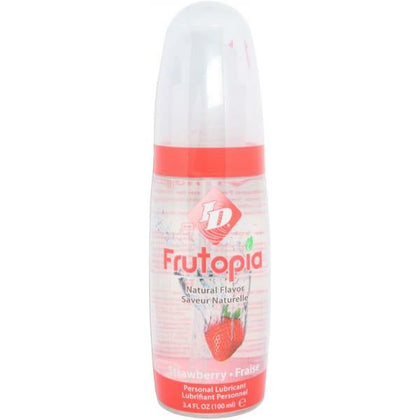 Frutopia Flavored Lubricant Strawberry 3.4 Ounce - The Perfect Addition for Sensual Pleasure and Intimate Fun