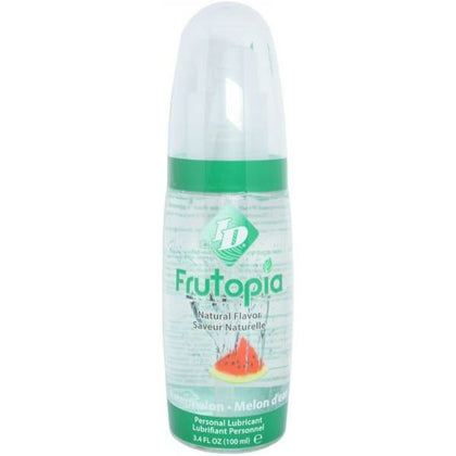 Frutopia Watermelon Flavored Lubricant 3.4oz - Sugar-Free, Vegan, and Latex-Friendly