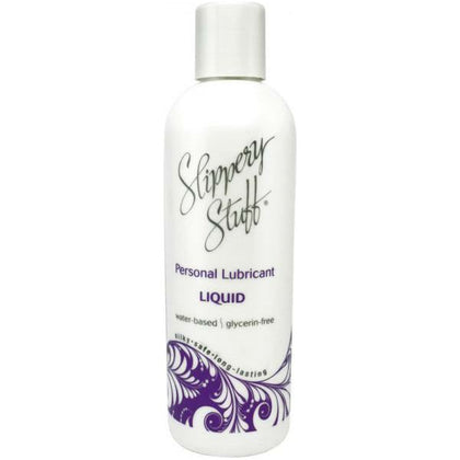 Slippery Stuff Liquid Water Based Lubricant 8 Ounce - The Ultimate Pleasure Enhancer for Intimate Moments