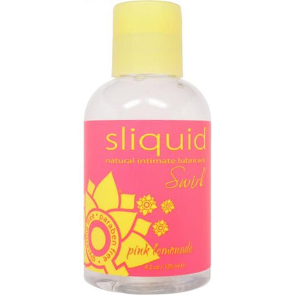 Sliquid Swirl Pink Lemonade Water Based Lubricant - Enhance Pleasure and Long-Lasting Slip for All Genders - Adult Naughty Store