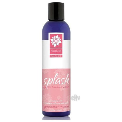 Sliquid Balance Splash Grapfruit Intimate Gentle Wash with Pump Top