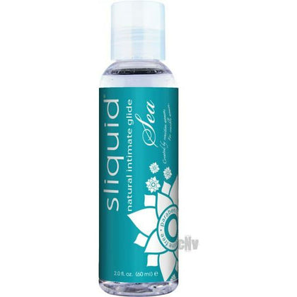 Sliquid Naturals Sea Lubricant 2oz: The Sensual Oceanic Pleasure Enhancer for All Genders - Dive into Blissful Intimacy with the Natural Healing Power of the Sea - Adult Naughty Store