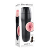 ZT Grip It Light - Soft and Stretchy Canister Stroker for Men - Model L-500 - Vaginal Pleasure - Pink - Adult Naughty Store