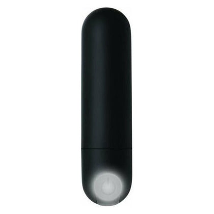 Introducing the SensaPleasure Allure Rechargeable Bullet Vibrator - Model SP-500X: The Ultimate Pleasure Companion for All Genders, Delivering Intense Stimulation and Blissful Moments of Ecstasy in a Sleek Midnight Black Shade
