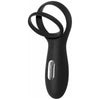 LuxuriaX Rechargeable Torpedo Black Vibrating Ring - Model XR2500 - For Couples Pleasure - Intense Stimulation for Him and Her - Adult Naughty Store