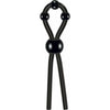 Luxurious Silicone Lasso Cock Ring - Ultimate Pleasure Enhancer for Men - Model XR-5000 - Black - Adult Naughty Store