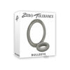 Introducing the Bullseye Cock Ring Double Loop Ring Smoke - the Ultimate Pleasure Enhancer for Intense Intimacy! - Adult Naughty Store