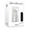 Zero Tolerance ZT The Pop Stroker - Compact Cylinder-Shaped Vibrating Mini-Stroker for Men - Model ZT-PS-001 - Intense Pleasure for Solo Adventures - Swirly Nubbed Chamber - Waterproof - Blac - Adult Naughty Store