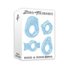 Zero Tolerance Toys Ring A Ding Ding 4 Cock Rings Blue - Enhance Pleasure with Versatile Textures for Stronger, Longer Lasting Erections - Adult Naughty Store