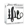 Adam's Pleasure Prostate Kit - Model AP-4B - Male Prostate Stimulation Set - Black - Adult Naughty Store