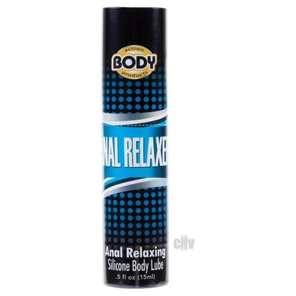 Body Action Anal Relaxer Silicone .5oz - Premium Silicone-Based Anal Relaxing Lubricant for Long-Lasting Pleasure - Model: ARX-500 - Unisex - Enhances Anal Sensations - Clear