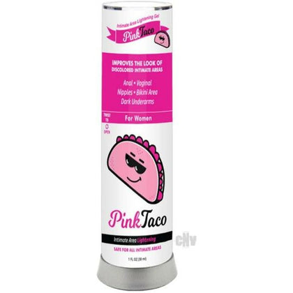 Pink Taco Intimate Area Lightening Gel 1oz

Introducing the SensaGlow™ Pink Taco Intimate Area Lightening Gel - Model PT1, for All Genders, Designed for Sensitive Pleasure Zones, in a Subtle  - Adult Naughty Store